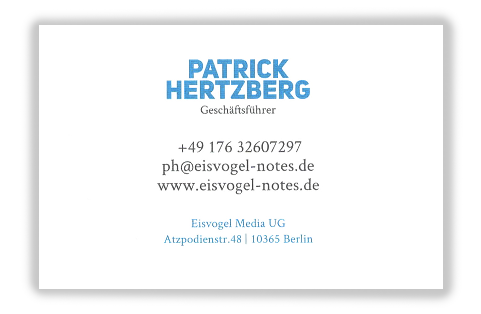 Eisvogel-Notes, Notizbuch, made in berlin, Eisvogel media, Kalender, Planer, Skizzenbuch,